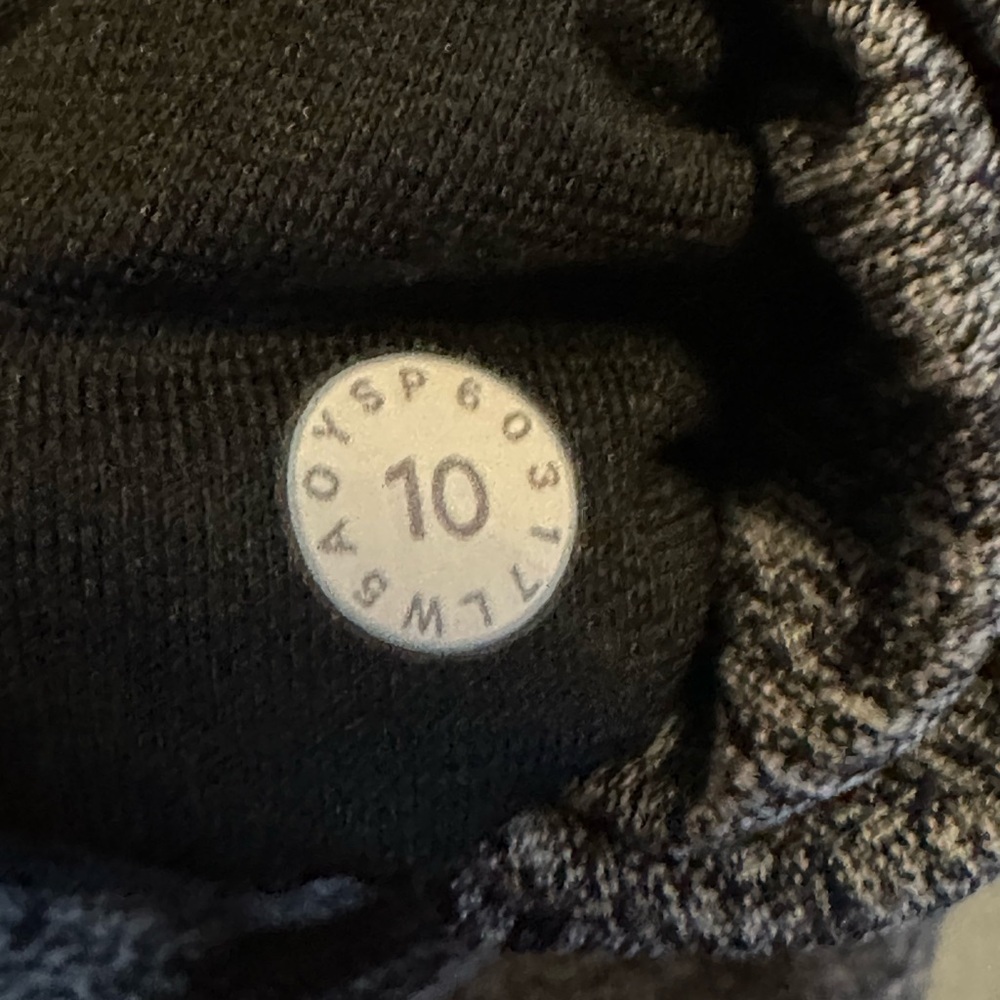 Lululemon Wunder Under Hi-Rise Tight 28 Heathered Black size 10 - Picture 8 of 10